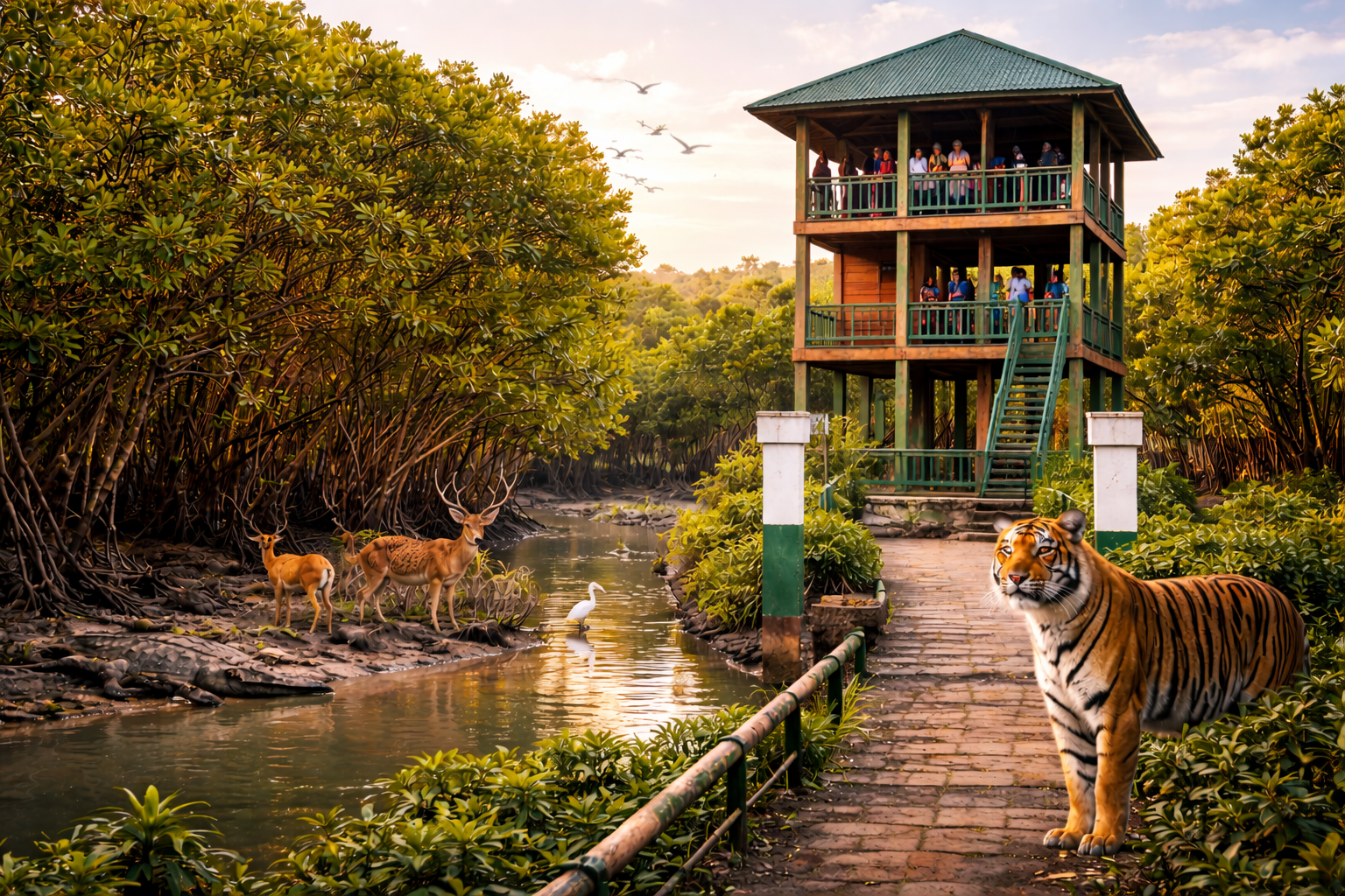 Sajnekhali Watch Tower